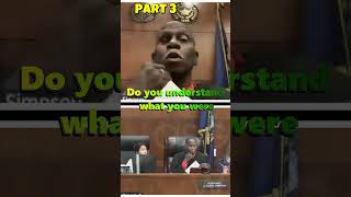Part 3⚖️ Judge SMACKS DOWN 🤯 Clueless Sovereign Citizen JERK 😡 Who Filed Suit Against Him! 🔥 #Shorts
