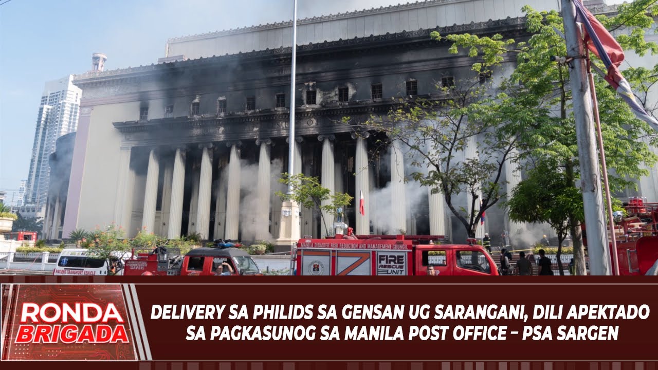 Delivery sa PhilIDs sa GenSan ug Sarangani, dili apektado sa pagkasunog