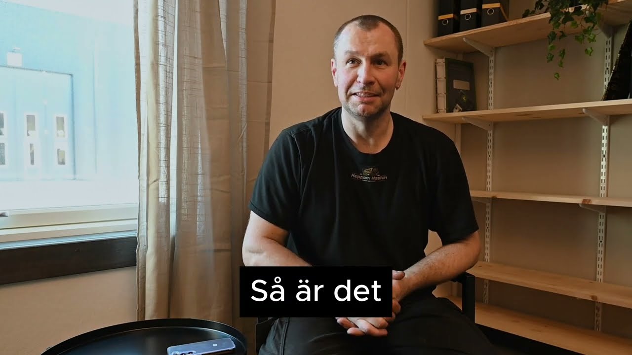 Demonterare på Koppom Maskin