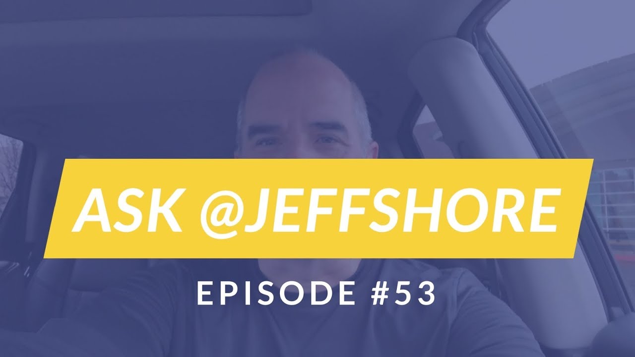 sales strategies and methods Ask Jeff 53: Sales Plateau - Jeff Shore Sales Training