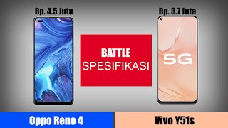 Oppo Reno 4 vs Vivo Y51s