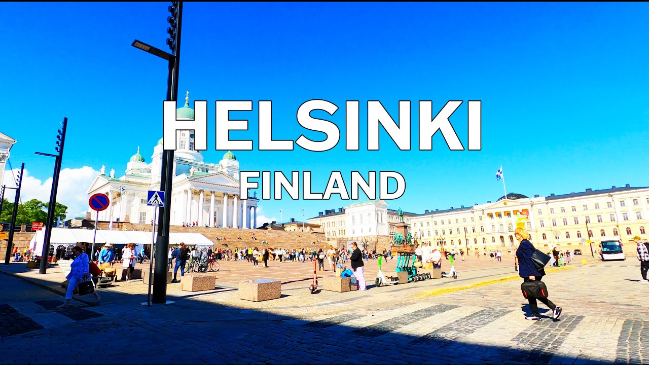 Helsinki, Finland - Driving Tour 4K