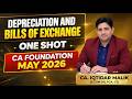 CA FOUNDATION - DEPRECIATION AND BILLS OF EXCHANGE REVISION
