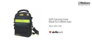 Soft Carrying Case Black for Lifeline Auto DAC 100 screenshot 5