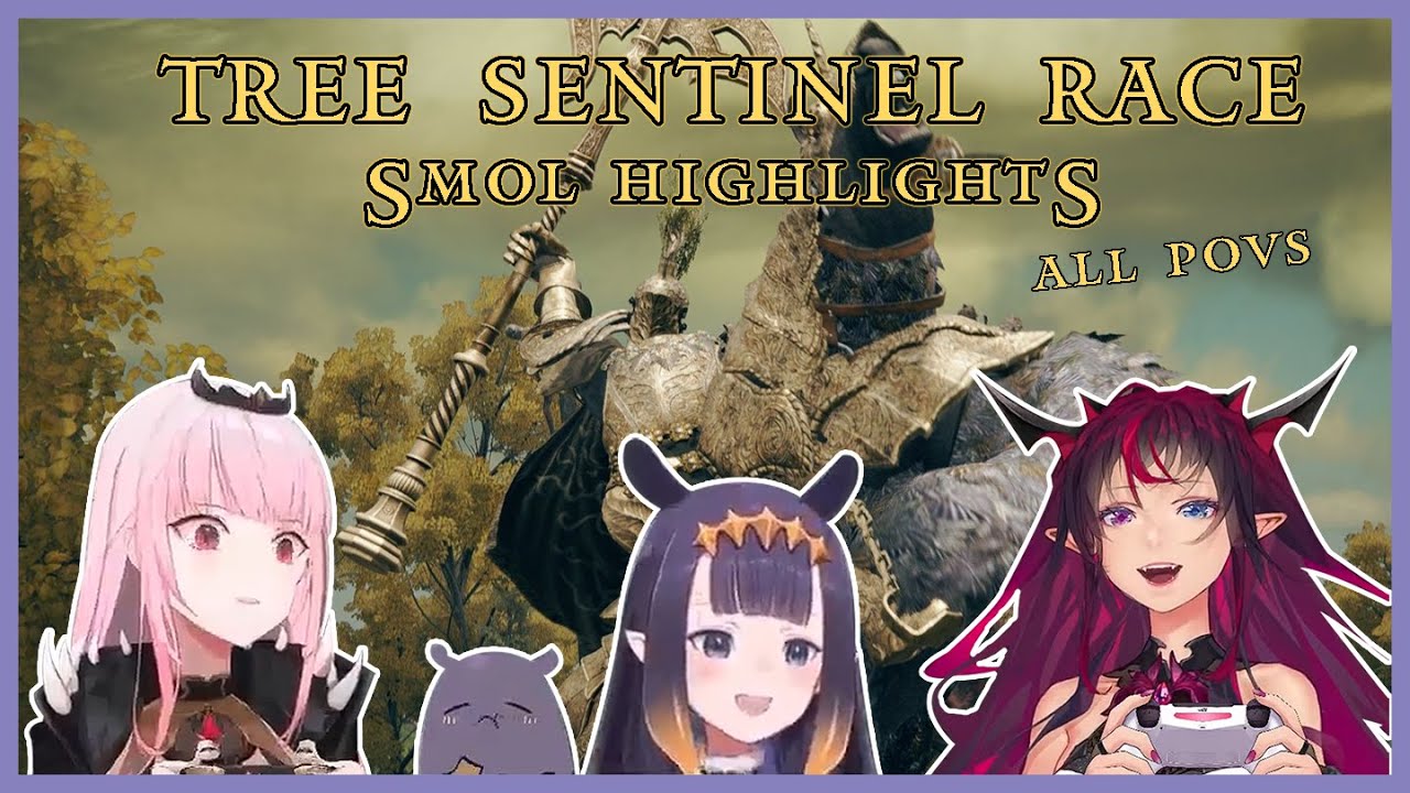 holoEN Tree Sentinel Race Smol Highlights【All POVs】