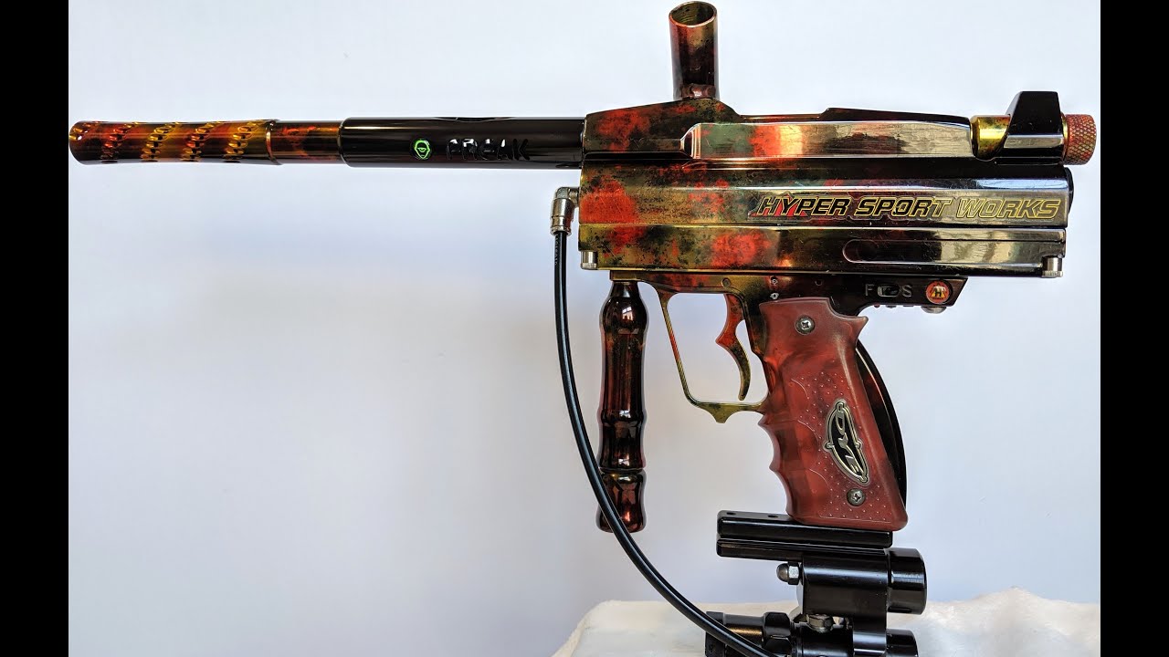 Hyper Sport Works Super Lite Shocker in Fire Fade Anodizing YouTube