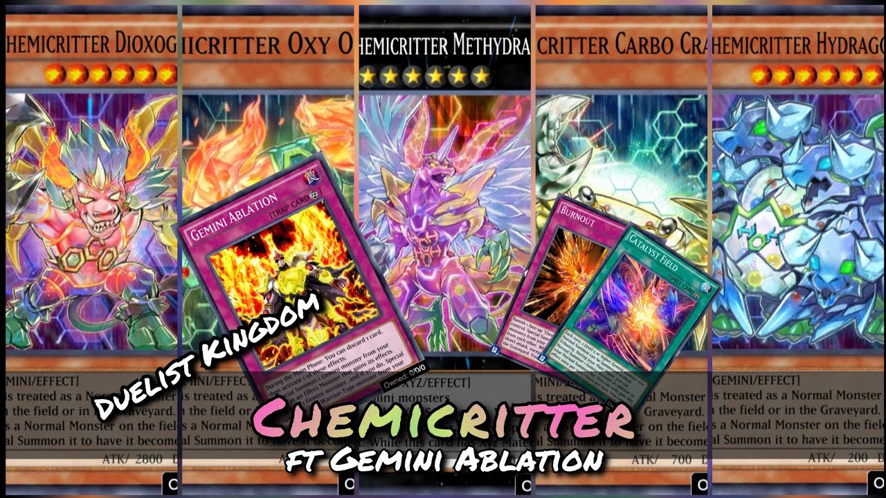 Chemicritter Deck ft Gemini Ablation! Duelist Kingdom event [Yu-Gi-Oh! Duel Links]