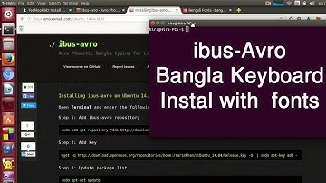 How to Install Avro in Ubuntu | Typing Bangla Keyboard with fonts instalation [ Linux/Ubuntu ]