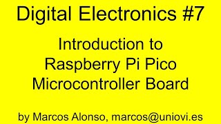 Famous DE #7: Introduction to Raspberry Pi Pico Microcontroller Board Profile