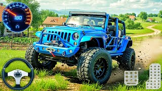 Realistic Jeep Offroad Driving Simulator 2025 🌄 | Extreme 4x4 Mountain Adventure screenshot 5