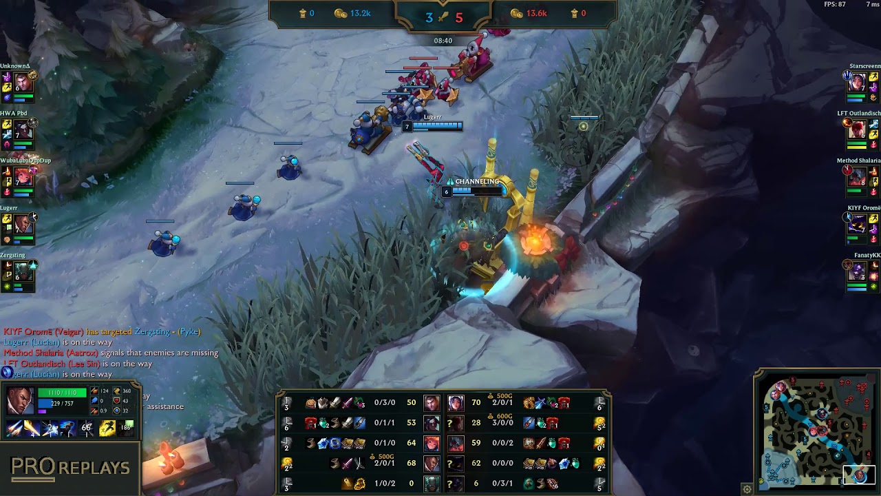 Luger (LUCIAN) vs VEIGAR - BOTTOM GAMEPLAY-EUW Ranked CHALLENGER I Patch:8.24