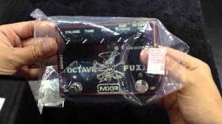 Mxr Sf01 Slash Octave Fuzz Unboxing