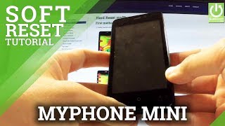 Remove Battery in myPhone Mini - Soft Reset / Open Back Cover screenshot 4