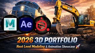 3D Portfolio 2026 | SUNIL PUNEKAR | Next Level Modeling &Animation Showcase #sunilpunekar #3dartist 