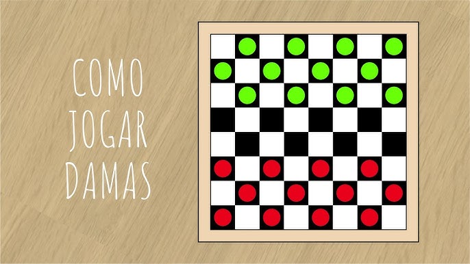 Como Jogar Damas (Vídeoaula - jogos de tabuleiro) 