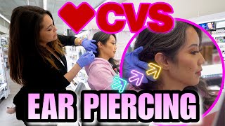 I Got My Ears Pierced At CVS (MY HONEST REVIEW) Victoria Secret Haul & Unbox PR With Me 📦