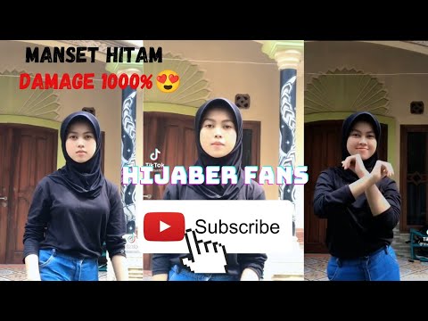 Tiktok hijab manset hitam gumushh😍😍