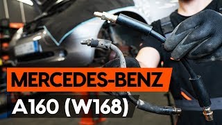 Instalace přední levý Brzdove hadicky MERCEDES-BENZ A-CLASS: video příručky