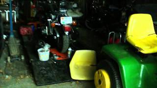 322 john deere start up after couple months
