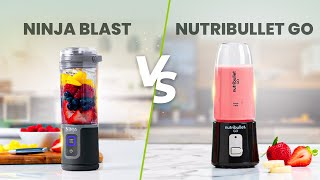 Nutribullet vs Ninja Portable Blender | Which Makes Better Smoothie? Nutribullet Go vs Ninja Blast!