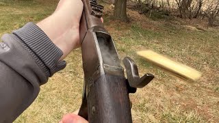 Peabody 1870/77 (Connecticut State Militia) POV firing