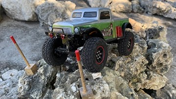 Huge Scx24 Backyard course gets 14 GATES / walk through & Test run #TTC