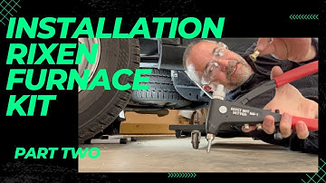 VAN BUILD | Installation: Rixen MCS6 Hydronic w/S-3 Gasoline Furnace Kit | 2022 Ford Transit