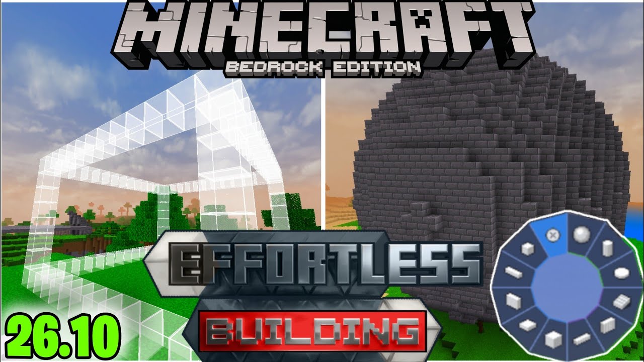 El mejor Addon para construir | EFFORTLESS BUILDING Para Minecraft ...