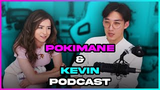 Pokimane and Kevin Podcast EP1 ft. Ariasaki | Alot of Q&A stuff