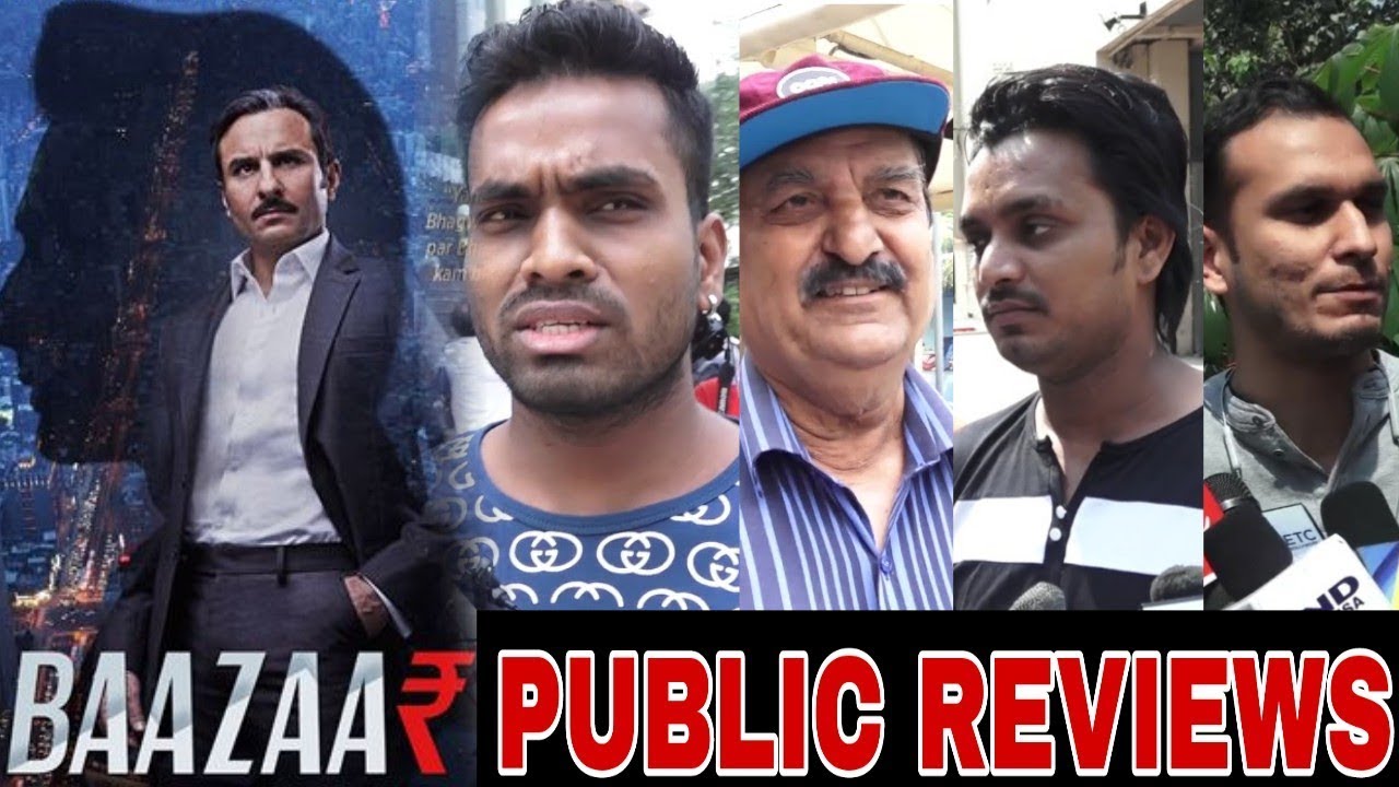 Baazar Movie Public Reviews | First Day First Show | Saif Ali Khan, Radhika Apte bollywood events london