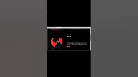 Fast Tour: My Portfolio Website