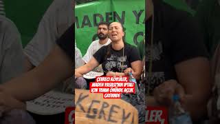 Çevreci köylüler, Maden Yasası'nın iptali için TBMM önünde açlık grevinde