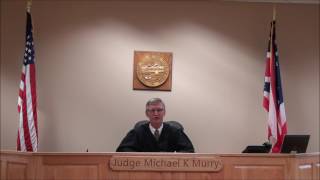 Xenia Municipal Court Arraignment Video