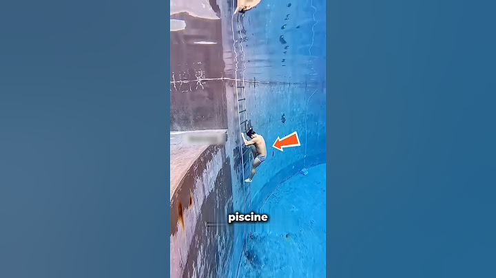 Ce papa est entré dans la piscine la plus dangereuse du monde 😮