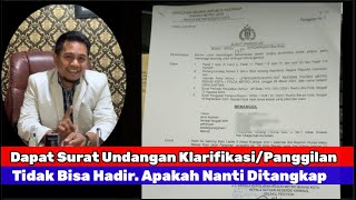 Received a police summons. Can't appear. Will I be arrested?