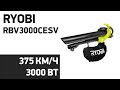 Воздуходувка RYOBI RBV3000CESV