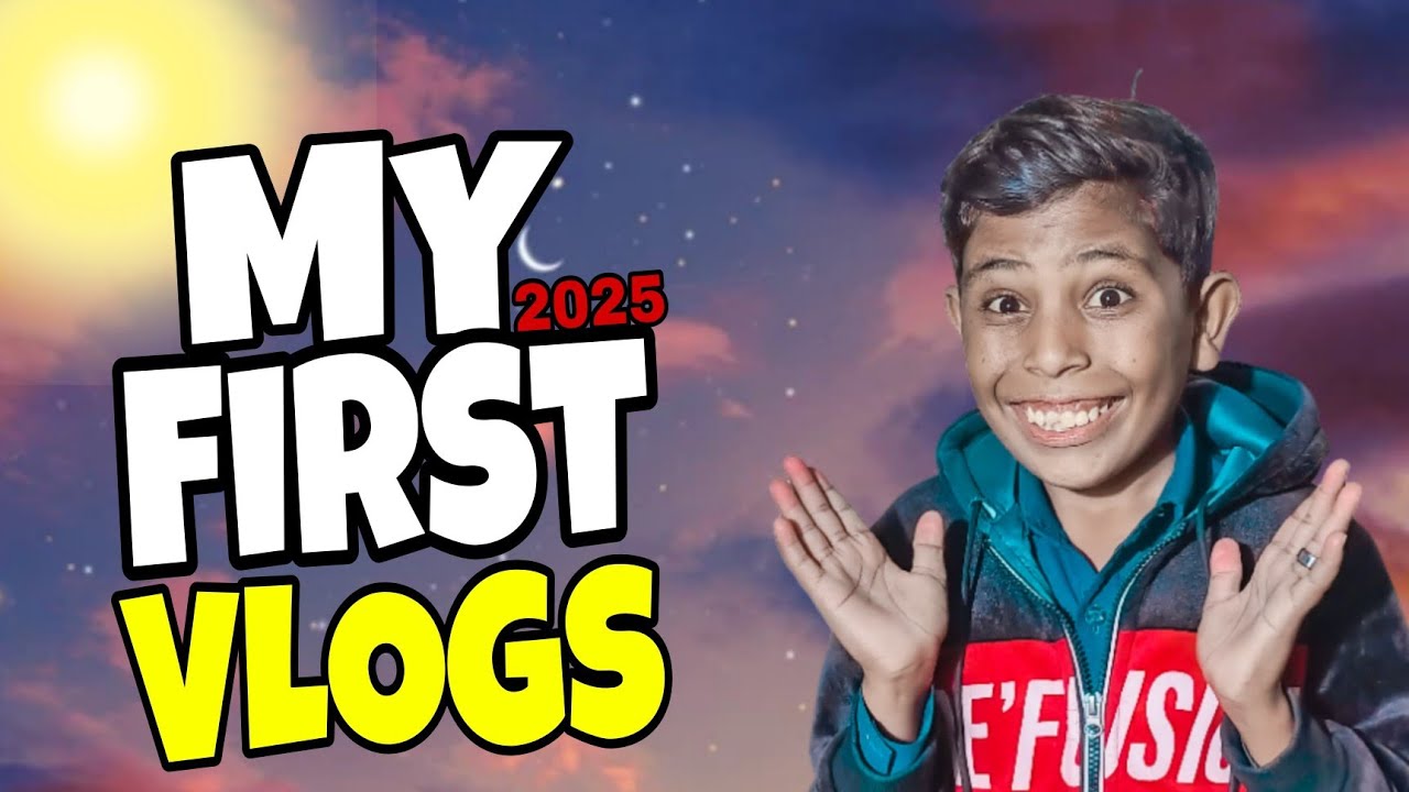 My first vlogs 🔥 how to viral my first vlog on 2025 - YouTube