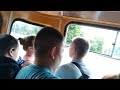 Поездка на старом ретро автобусе (ЛИАЗ-677М 1987 г) в день Московского транспорта. (НОВИНКА)