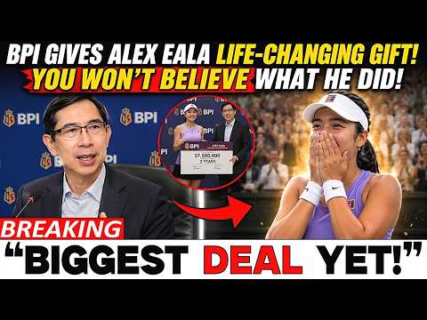 SHOCKING! Alex Eala Reportedly Receives a Massive 2-Year BPI Offer — Fans Can't Believe It!