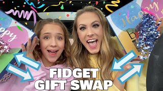 BIRTHDAY FIDGET TOY GIFT SWAP! 🤫🎉😱🛍🎁