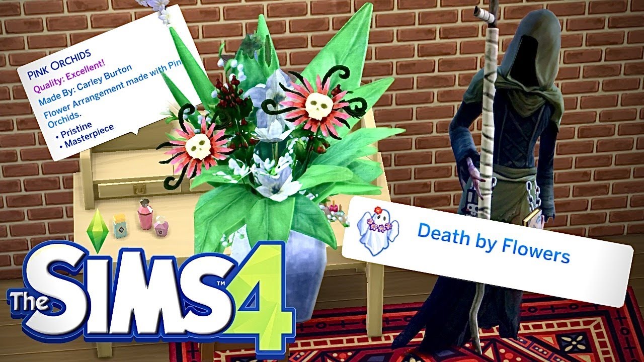 The Sims 4 Death Flower: How to Get a Death Flower, Death Flower Cheat, &  More - Must Have Mods