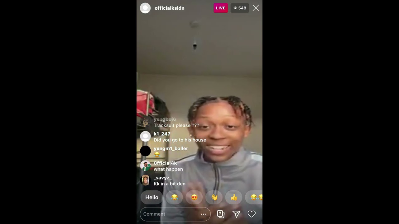 Ks ldn exposing okerahd gets intense 😠on instagram live 🔴