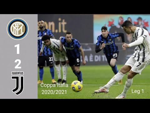 Inter Milan 1 vs 2 Juventus, Coppa Italia Leg 1 Semifinal Last Night | Italian Cup 2020/2021 HD