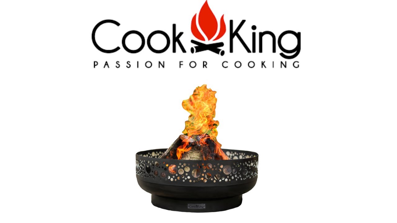 Cook King Boston Fire Pit - YouTube
