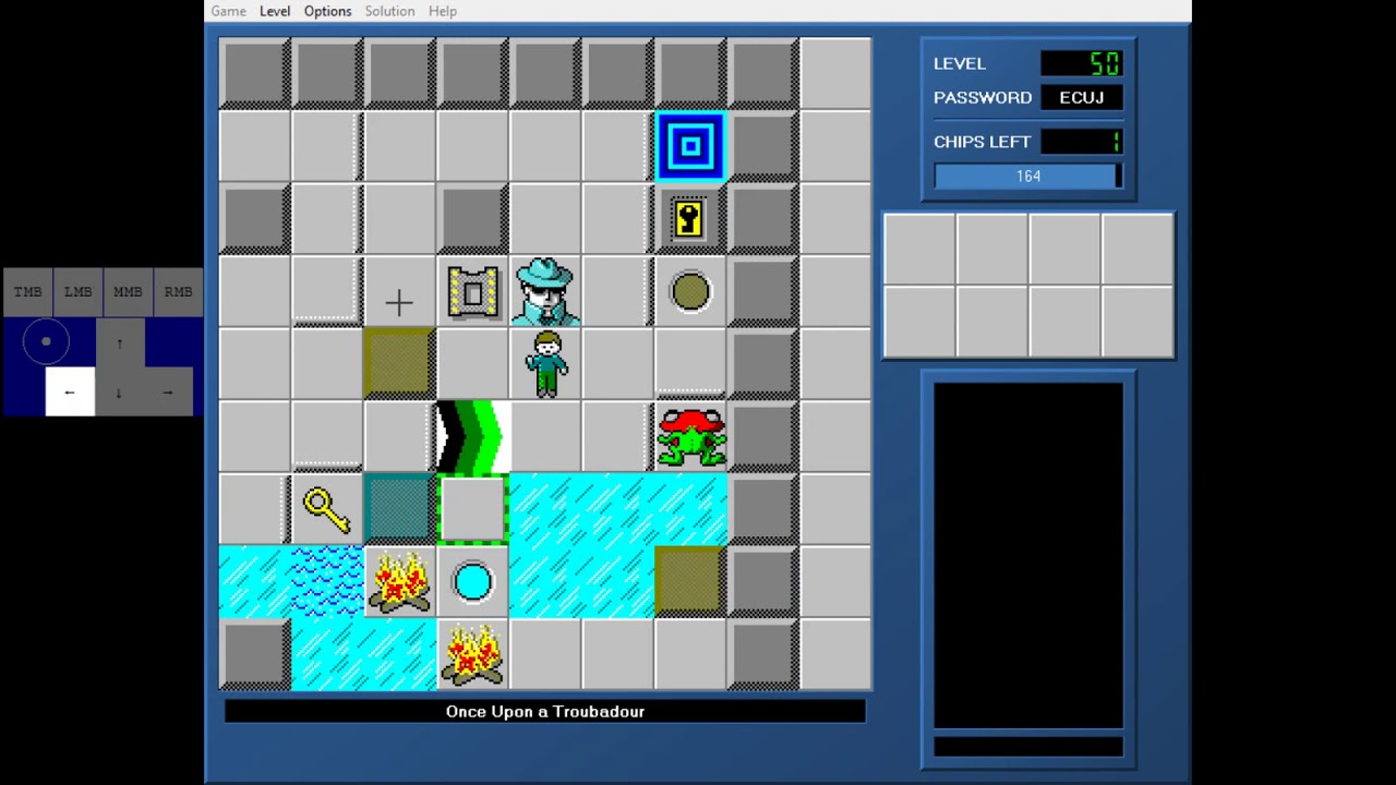 CCLP3 level 50 solution - 154 seconds