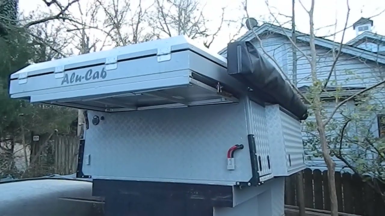 Alu-Cab Khaya, drop-in truck-bed camper  p1 ​⁠SEE:  ​⁠@ARNextMile  outside, as-was, re-build plans