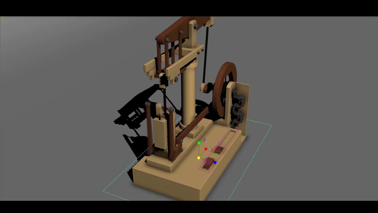 Beam Engine Automata Rig - YouTube