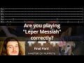 Riffs you might be playing Incorrectly! - Leper Messiah (Metallica) - FINAL Part