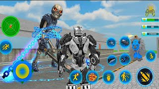 Police Bus Robot Wars Transforming Robot Battle #3 - Android iOS Gameplay screenshot 4