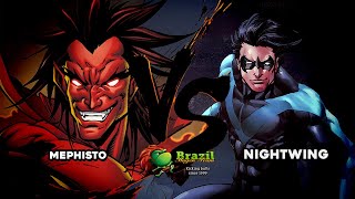 Nightwing vs Mephisto DC Comics Marvel Mugen Ai FIGHTS